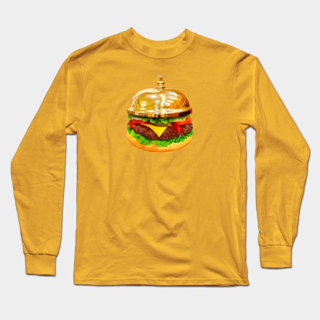 Burger calling Long Sleeve T-Shirt by brain360